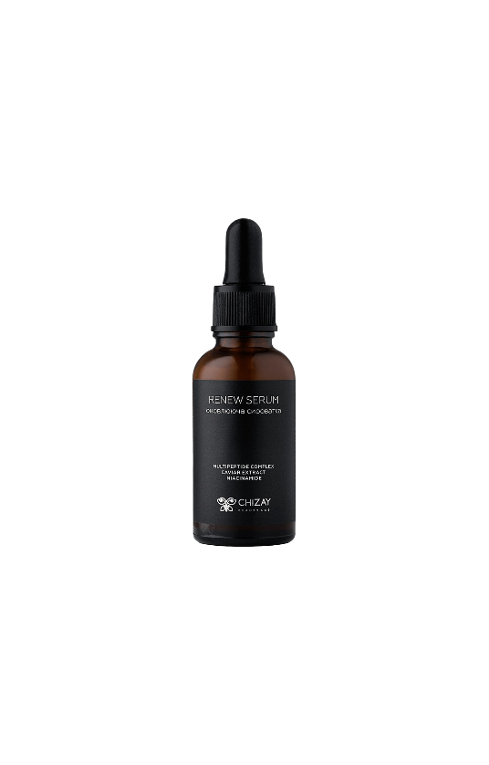 Натуральна оновлювальна сироватка для обличчя «Renew Serum», 30 мл